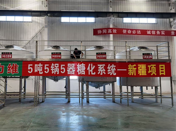 金城江精酿啤酒设备厂—5吨精酿啤酒设备—新疆项目